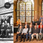 Solvay Conference. Then and now.