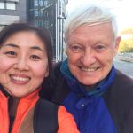 Meeting in Stockholm 2017, with Nieng Yan.